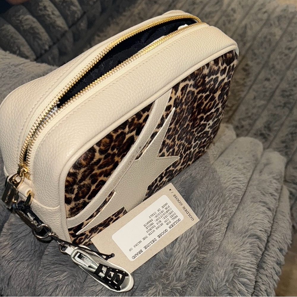 NIBT Golden Goose Star Leather Camera bag authentic made in Italy - Picture 2 of 13